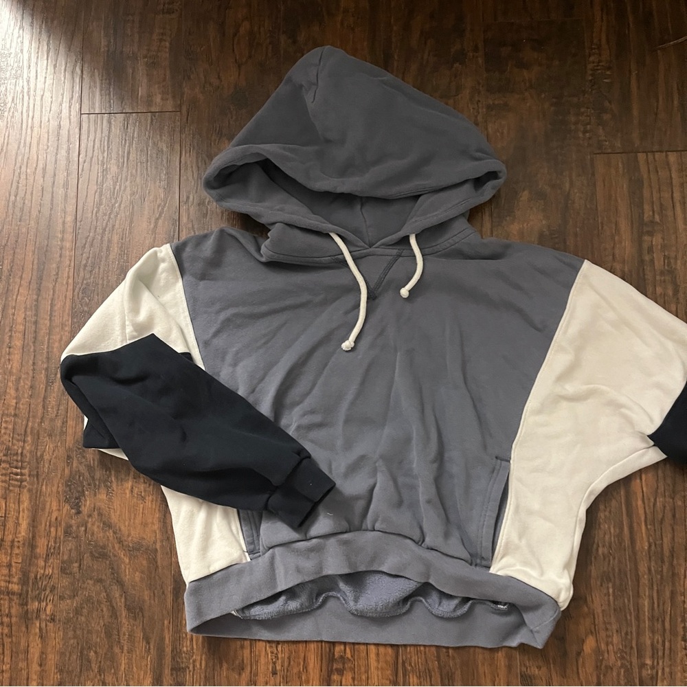 abercrombie colorblock hoodie